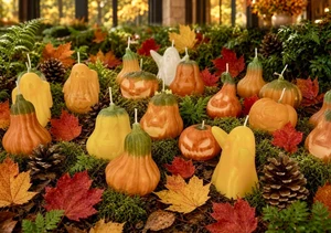 Halloween Pumpkin Candles — view 79