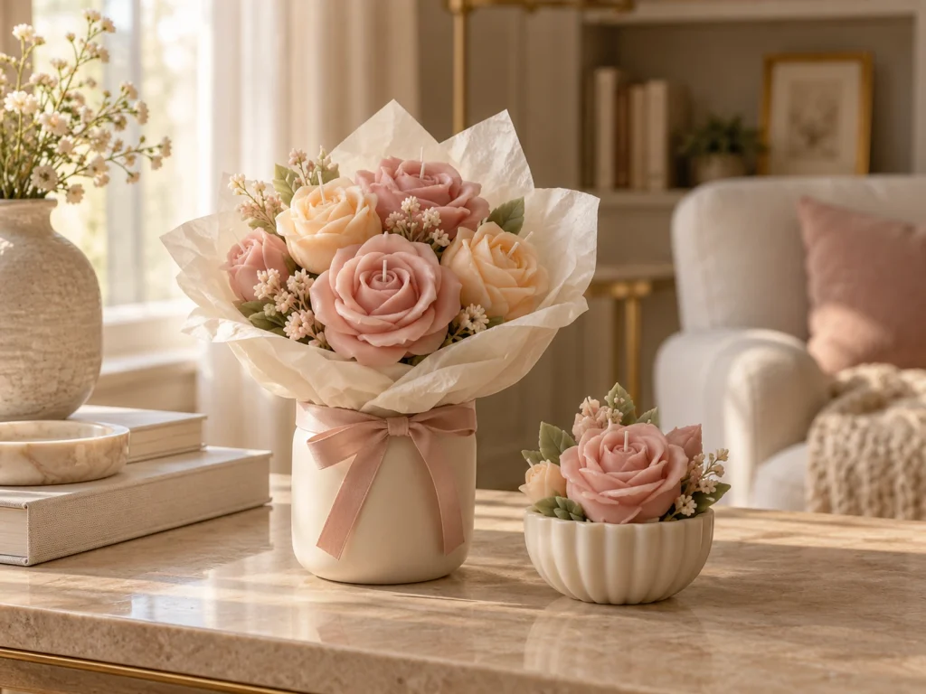 Candle Bouquets & Mini Arrangements