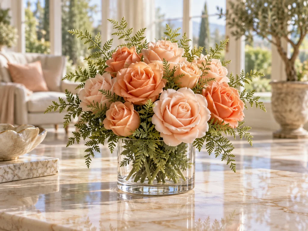 Glass Vase Arrangements
