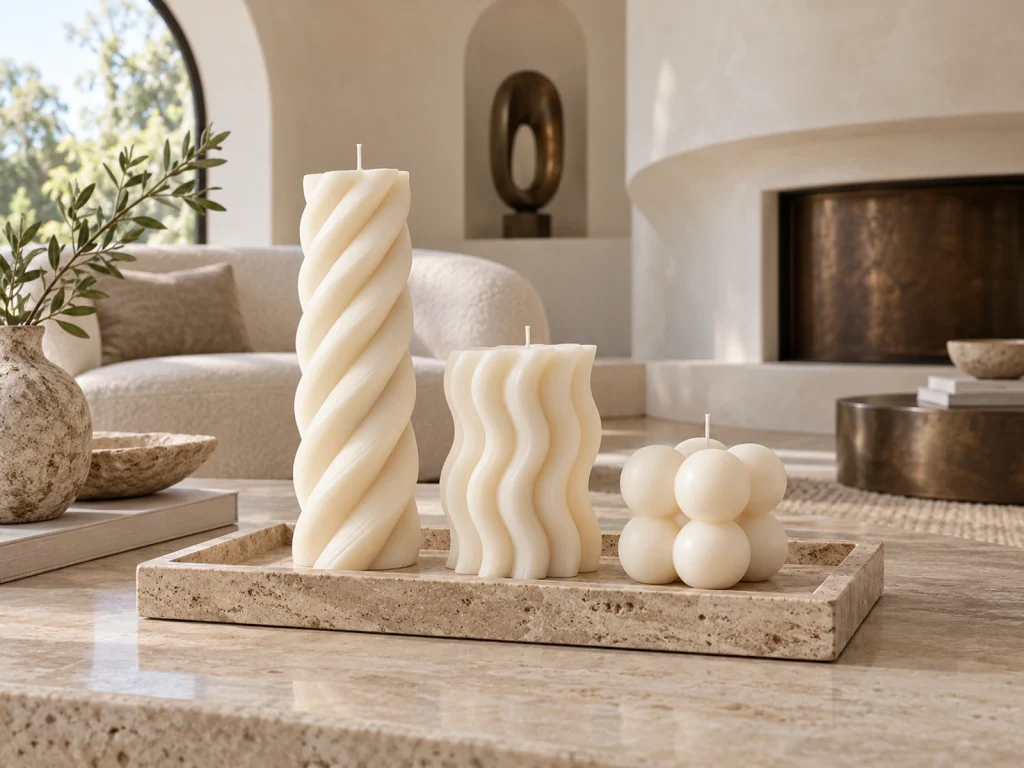 Sculptural Candle Sets