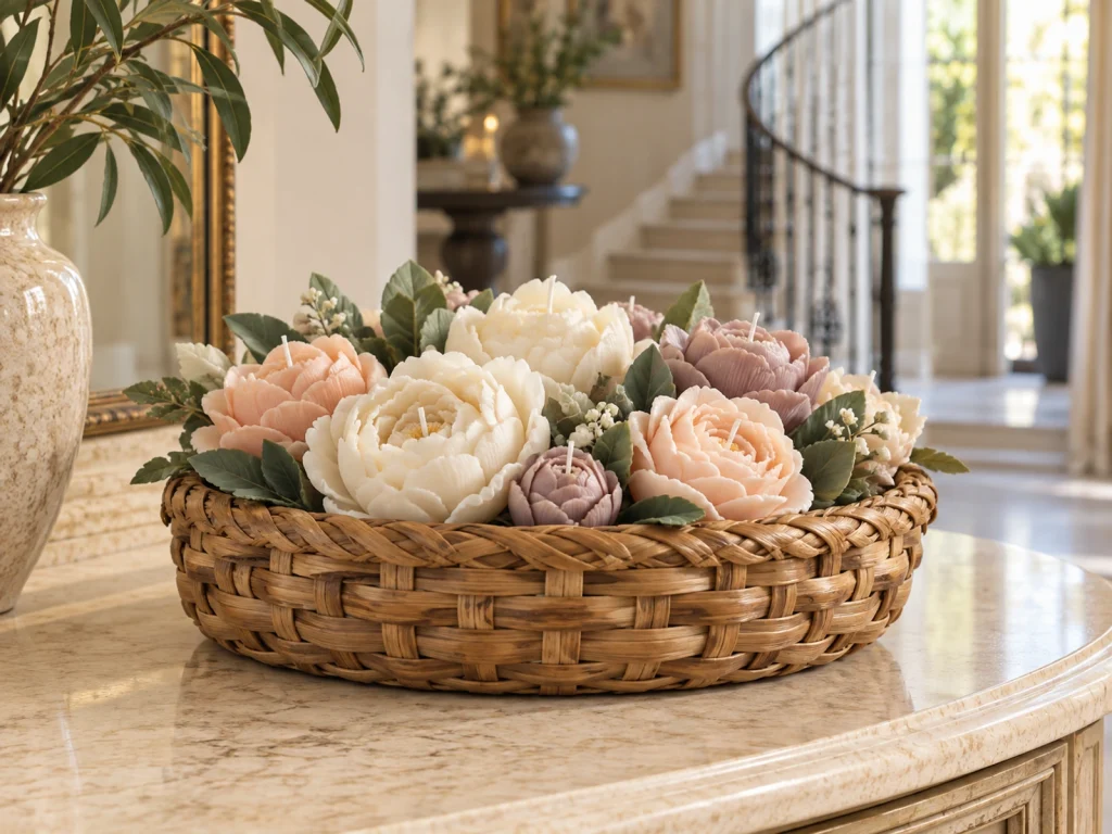 Wooden Basket Arrangements